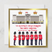 Krönungsfeier Einladung (Vorderseite)