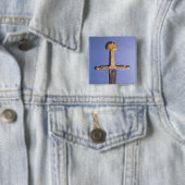 Krönungsklinge der Könige von Frankreich Button (Beispiel)