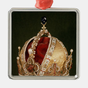 Krönungskrone von Rudolph II, c.1576 Silbernes Ornament