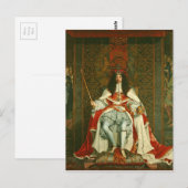 KRÖNUNGSROBEN VON KARL II. POSTKARTE (Vorne/Hinten)