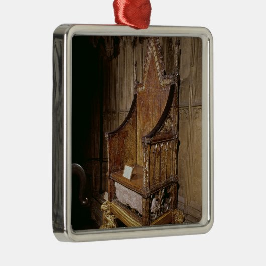 Krönungsstuhl gemacht für Edward I durch 'Walter Ornament Aus Metall (Rechts)