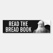 Kropotkin liest das Brot Autoaufkleber (Vorne)