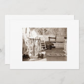 KROQUET, FUN, PARTY-ZEIT-INVITATION EINLADUNG (Vorne/Hinten)