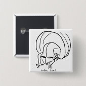 Kröte Button (Vorne & Hinten)