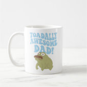 Kröte Pun Krötenmäßig toller Papa Lustiger Kaffeeb Kaffeetasse (Links)