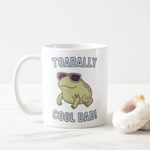 Kröte total cooler Papa Lustiger Kaffeebecher Kaffeetasse