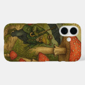Kröte und Pilz Case-Mate iPhone Hülle (Rückseite (Horizontal))