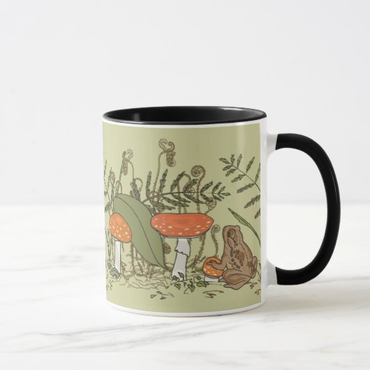 Kröte und Toadstools Tasse (Rechts)