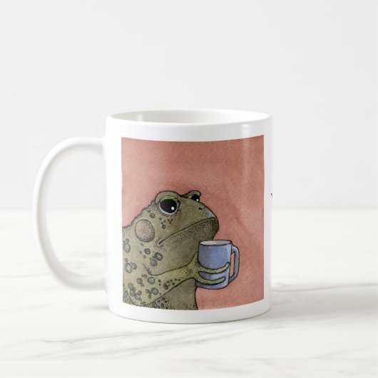 Kröte will "mehr, bitte" Tasse (Links)