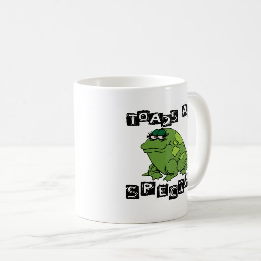 Kröten sind speziell kaffeetasse (VorderseiteRechts)