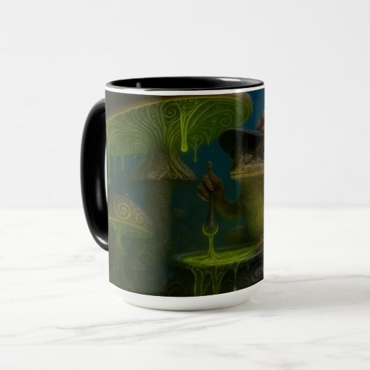 Kröteneintopf Tasse (Vorderseite Links)