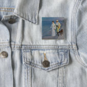 Kroyer - Der Künstler und seine Ehefrau am Strand Button (Beispiel)