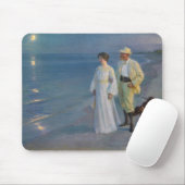 Kroyer - Der Künstler und seine Ehefrau am Strand Mousepad (Mit Mouse)