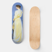 Kroyer - Die Ehefrau und der Hund des Künstlers an Skateboard (Vorderseite)