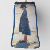 Kroyer - Kleines Mädchen am Skagen Beach Golf Headcover (Rotieren 90)