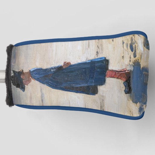 Kroyer - Kleines Mädchen am Skagen Beach Golf Headcover (Vorderseite)