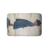 Kroyer - Little Girl stehend am Skagen Beach Badematte (Vorderseite)