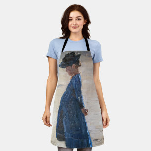 Kroyer - Mädchen auf dem Strand von Skagen Schürze