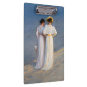 Kroyer - Sommer-Abend am Skagen Beach Closesion Klemmbrett (Rechts)