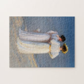 Kroyer - Sommer-Abend am Skagen Beach Closesion Puzzle (Horizontal)