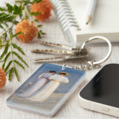 Kroyer - Sommer-Abend am Skagen Beach Closesion Schlüsselanhänger (Vorderseite rechts)