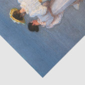 Kroyer - Sommer-Abend am Skagen Beach Closesion Seidenpapier (Ausschnitt)