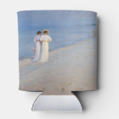 Kroyer - Sommer-Abend am Skagen Beach Dosenkühler (Rückseite)