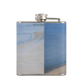 Kroyer - Sommer-Abend am Skagen Beach Flachmann (Rückseite)