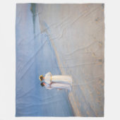 Kroyer - Sommer-Abend am Skagen Beach Fleecedecke (Vorderseite)