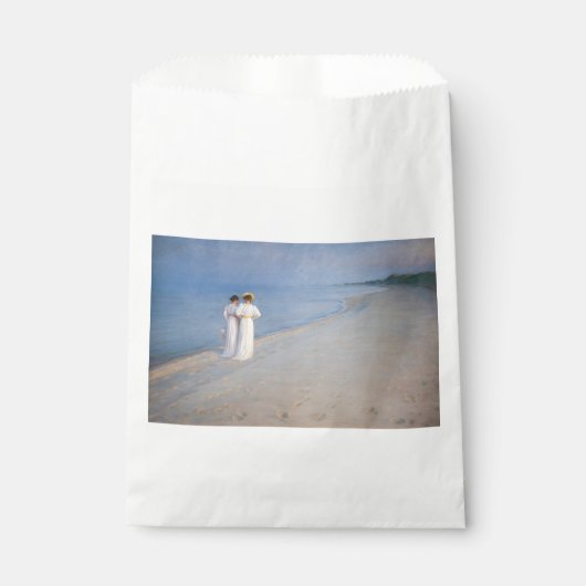 Kroyer - Sommer-Abend am Skagen Beach Geschenktütchen (Vorderseite)