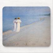 Kroyer - Sommer-Abend am Skagen Beach Mousepad (Vorne)