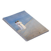 Kroyer - Sommer-Abend am Skagen Beach Notizblock (Rechte Seite)