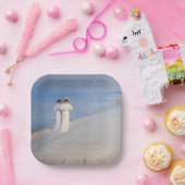 Kroyer - Sommer-Abend am Skagen Beach Pappteller (Party)