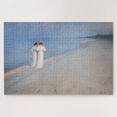 Kroyer - Sommer-Abend am Skagen Beach Puzzle (Horizontal)