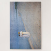 Kroyer - Sommer-Abend am Skagen Beach Puzzle (Vertikal)