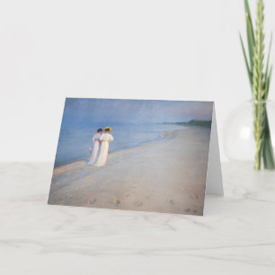 Kroyer - Sommerabend am Strand von Skagen Karte