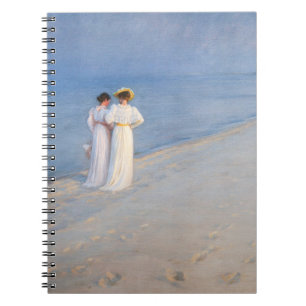 Kroyer - Sommerabend am Strand von Skagen Notizblock