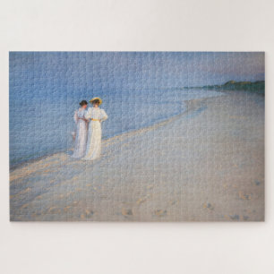 Kroyer - Sommerabend am Strand von Skagen Puzzle