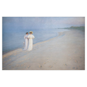 Kroyer - Sommerabend am Strand von Skagen Stoff