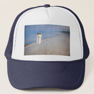 Kroyer - Sommerabend am Strand von Skagen Truckerkappe