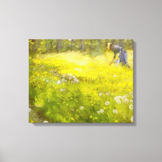 Kroyer's Garden in Skagen Leinwanddruck (Vorderseite)