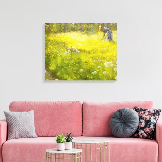 Kroyer's Garden in Skagen Leinwanddruck (Insitu (Wohnzimmer))