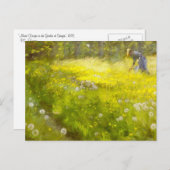 Kroyer's Garden in Skagen Postkarte (Vorne/Hinten)