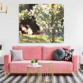 Kroyer's Les-Rose Leinwanddruck (Insitu (Wohnzimmer))