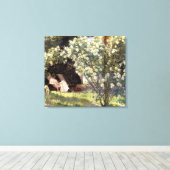 Kroyer's Les-Rose Leinwanddruck (Insitu (Holzboden))