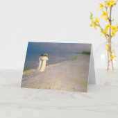 Kroyers Skagen der Tag der Strand-Mutter Karte (Gelbe Blume)