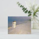 Kroyer's "Summer Afternoon on Skagen Beach" Postkarte (Stehend Vorderseite)