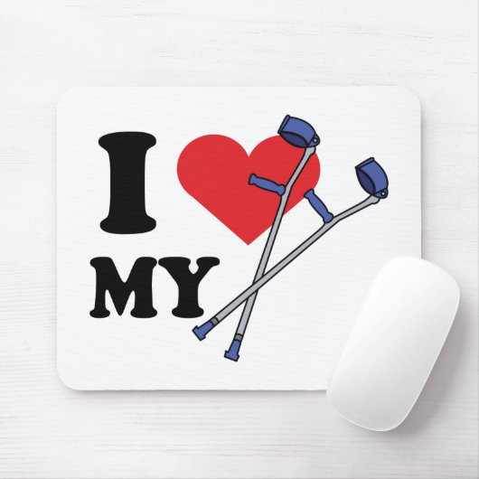 Krücke-Liebe Mousepad (Mit Mouse)