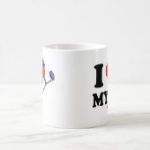 Krücke-Liebe-Tasse Kaffeetasse (Mittel)