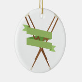 Krücken Keramik Ornament (Rechts)